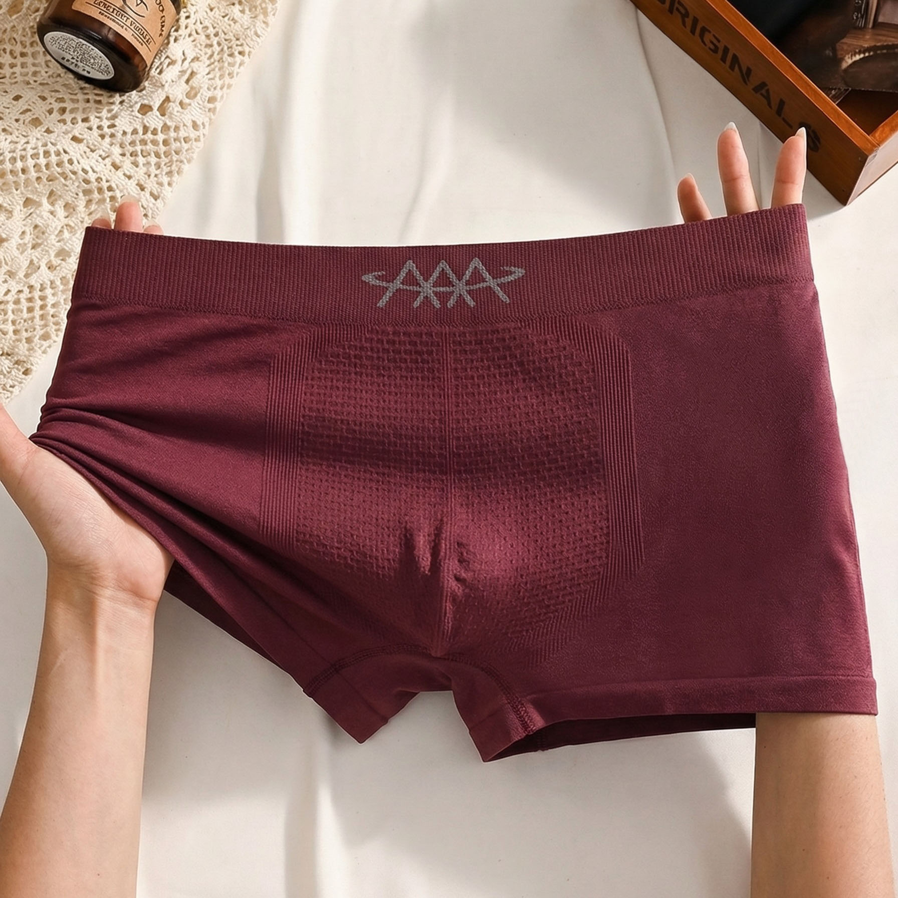 Boxer Shorts Modal - 1 szt. Elastyczna bielizna męska, bokserki,